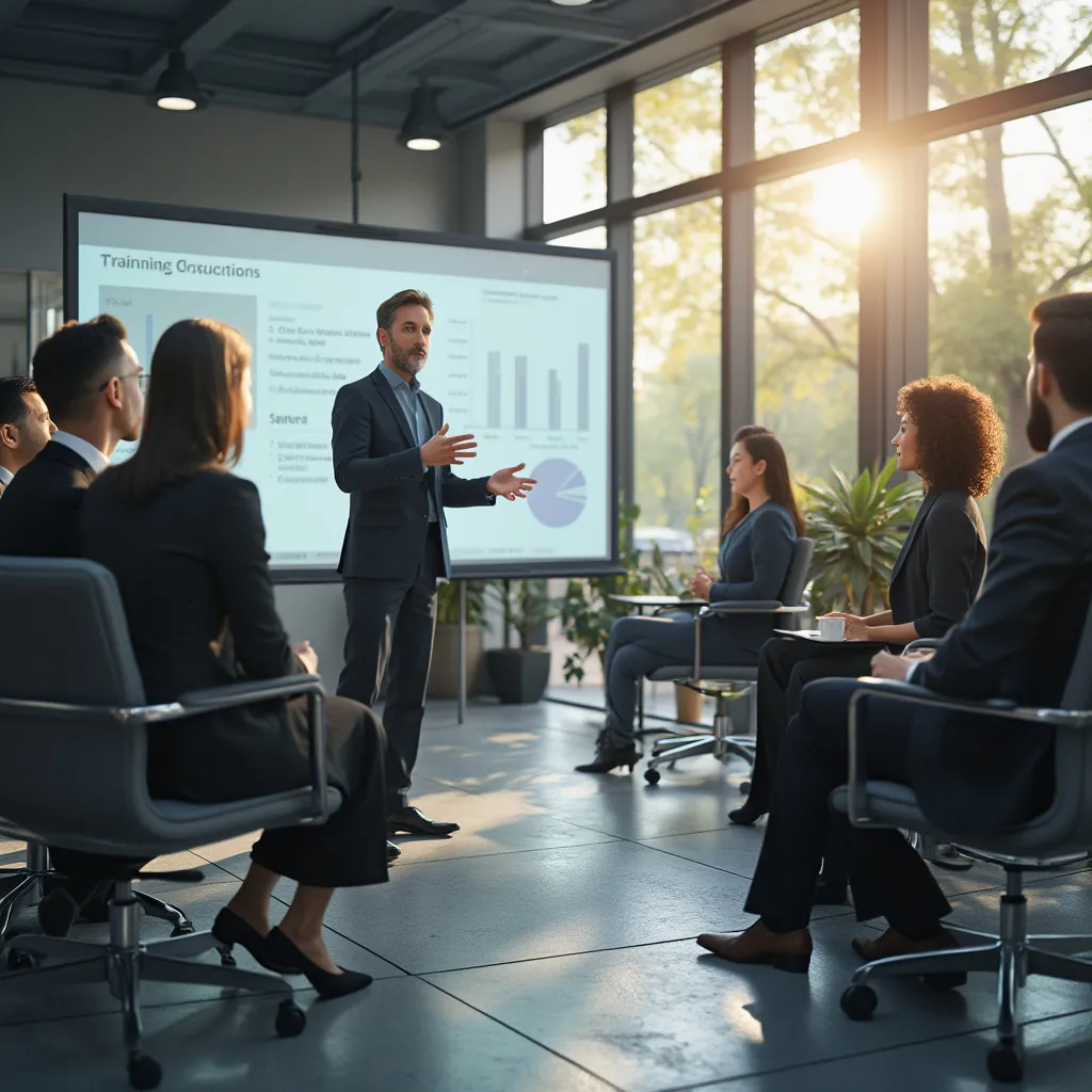 Équipe ConsultBiz Pro en réunion